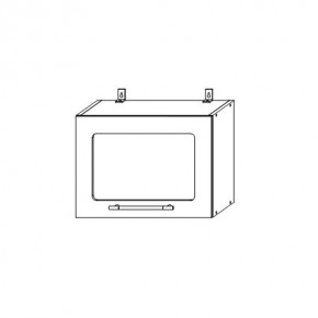 Гарда ВПГС 500 шкаф верхний горизонтальный со стеклом в Якутске - yakytsk.mebelnovo.ru | фото