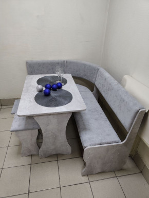 Кухонный уголок Миссия V велюр (цемент) в Якутске - yakytsk.mebelnovo.ru | фото