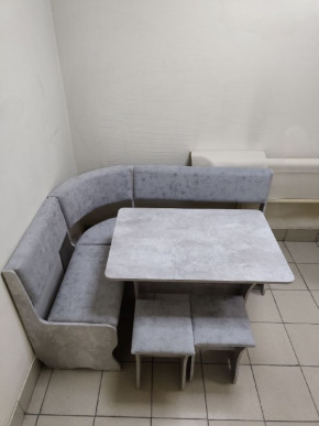 Кухонный уголок Миссия V велюр (цемент) в Якутске - yakytsk.mebelnovo.ru | фото