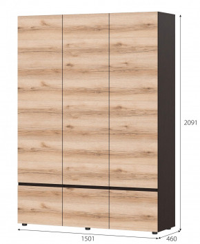 Шкаф 3-х Берген в Якутске - yakytsk.mebelnovo.ru | фото