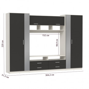 ШМЦ Вена  91.01 с зеркалом в Якутске - yakytsk.mebelnovo.ru | фото